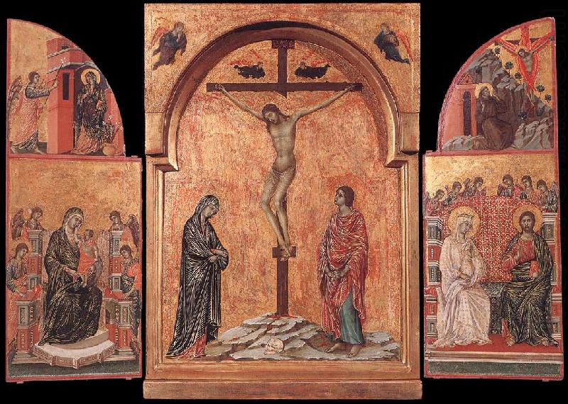 Triptych sdg, Duccio di Buoninsegna